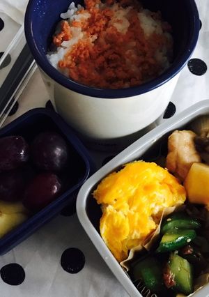 鶏の甘酢弁当-レシピのメイン写真