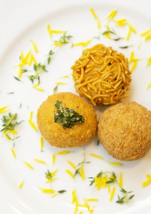 うま味・食感・彩り食材で進化系がんもどき-レシピのメイン写真