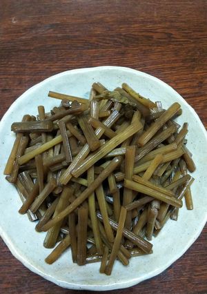 キャラブキ(山ぶきを使って)-レシピのメイン写真