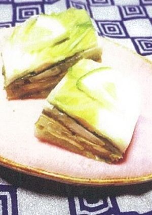 白菜のさっぱりミルフィーユ漬け-レシピのメイン写真