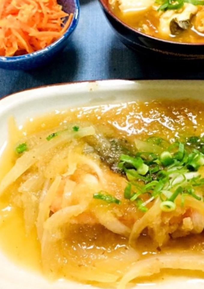 ごはんがすすむ◎鮭のおろし煮-レシピのメイン写真