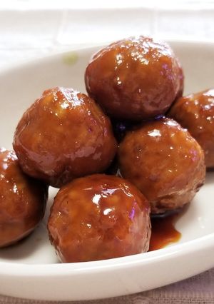 ☆市販の肉だんごで照焼き☆-レシピのメイン写真