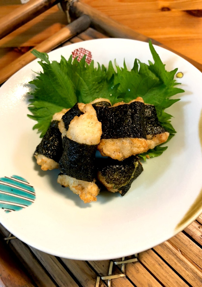 お弁当・おつまみ♡山芋の磯辺揚げ-レシピのメイン写真
