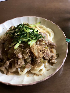 生姜肉味噌うどん-レシピのメイン写真