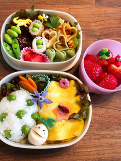 保育園のお弁当(2019.5)-レシピのメイン写真
