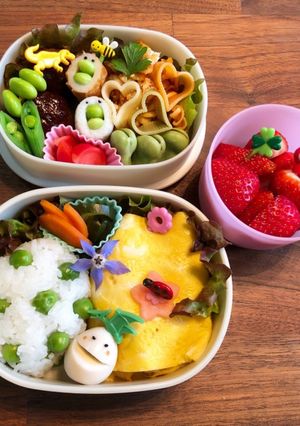 保育園のお弁当(2019.5)-レシピのメイン写真