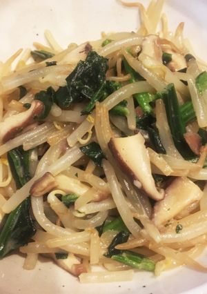 もやしときのこのマヨ醤油-レシピのメイン写真