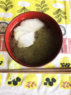 ウドとトロロ昆布の塩スープ-レシピのメイン写真