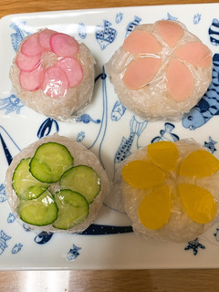 野菜の手鞠寿司-レシピのメイン写真