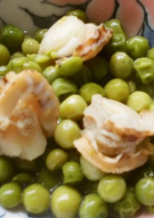 グリーンピースの白だし煮♪-レシピのメイン写真