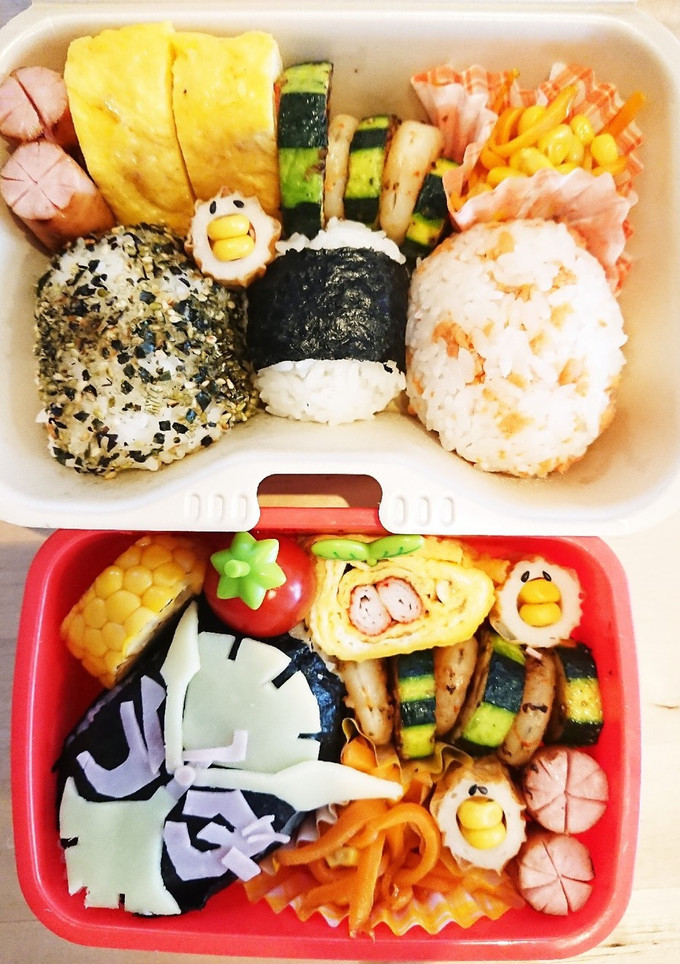 幼稚園のお弁当第33段!!ジオウ♪-レシピのメイン写真