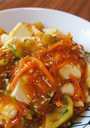 野菜たっぷり♪麻婆茄子!?麻婆豆腐!?-レシピのメイン写真