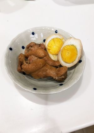 プレッシャーキングプロで手羽元の甘辛煮-レシピのメイン写真