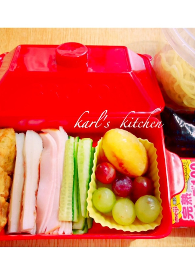 簡単冷やし中華弁当-レシピのメイン写真