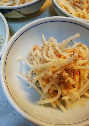 大根のカニツナサラダ-レシピのメイン写真