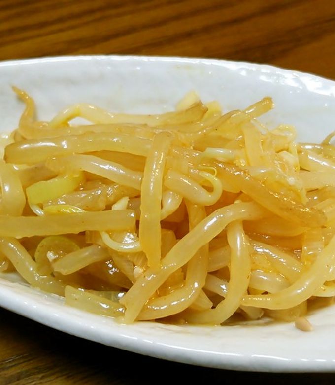 ネギもやし、ニンニク味噌コチュジャン和え by いくおっちゃん