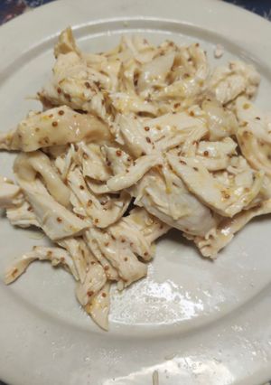 鶏むねの味噌マスタード和え-レシピのメイン写真