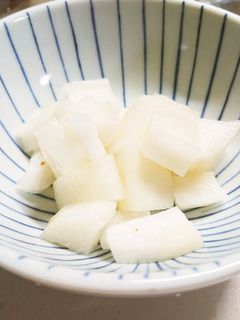 簡単大根の漬物-レシピのメイン写真