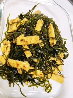 ごま香る☆切昆布と油揚げの炒め煮-レシピのメイン写真