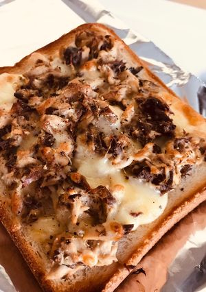 サバの塩焼きでチーズトースト-レシピのメイン写真