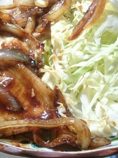 〇生姜チューブで作る、豚の生姜焼き-レシピのメイン写真