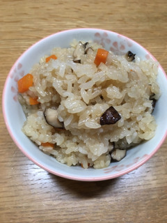 蒸し器で作る「本格きのこのおこわ」-レシピのメイン写真