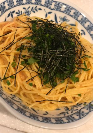 たらこパスタ（あっさり）-レシピのメイン写真