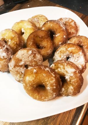 ホットケーキミックスで豆腐ドーナツ!-レシピのメイン写真