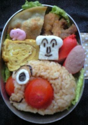 ★キャラ弁　あんぱんまん号＆食パンマン★-レシピのメイン写真