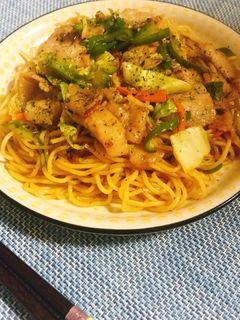 お手軽ソース焼きそば-レシピのメイン写真