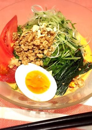 野菜たっぷり！豆乳冷やし担々麺-レシピのメイン写真