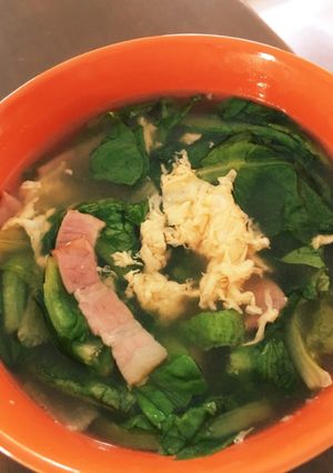 まるごと＊サラダ菜のスープ-レシピのメイン写真