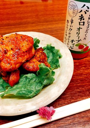鶏もも肉の黒胡椒焼き-レシピのメイン写真