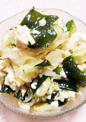 豆腐とアボカドのさっぱりサラダ-レシピのメイン写真