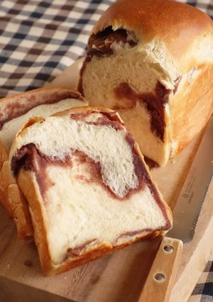 あん食パン（HB使用）-レシピのメイン写真