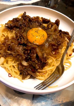 いつもにひと手間！ガッツリペペロンチーノ-レシピのメイン写真