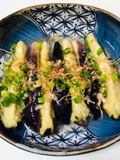 レンジで簡単☆なすの白だし生姜おひたし-レシピのメイン写真