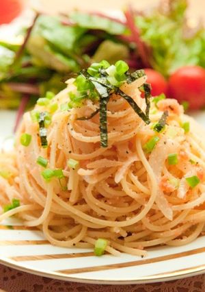 和風たらこパスタ⁂麺つゆで簡単に-レシピのメイン写真
