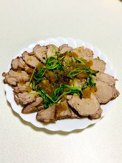 炊飯器でローストポーク りんごソース添え-レシピのメイン写真