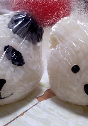 パンダとクマ♪動物キャラ弁-レシピのメイン写真