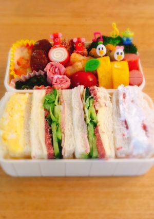 運動会お弁当サンドイッチフルーツサンド-レシピのメイン写真