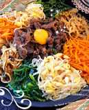 フライパンde牛肩ロース♡石焼きビビンバ
