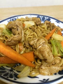 一人前焼きそば-レシピのメイン写真