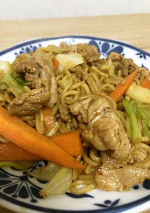 一人前焼きそば-レシピのメイン写真