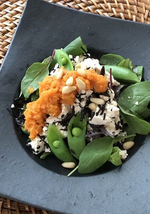 ひじきと豆腐の梅にんじんドレッシング-レシピのメイン写真