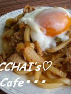 簡単辛うま~♪豚キムチうどん-レシピのメイン写真