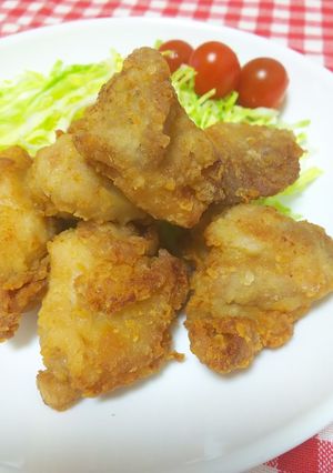 【龍愛】フライパンで鶏肉の唐揚げ（普）-レシピのメイン写真