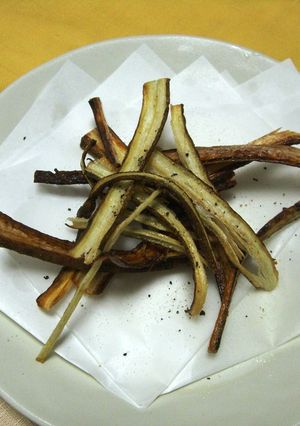 ごぼうチップス-レシピのメイン写真