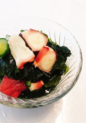 タコわかめきゅうりの酢の物-レシピのメイン写真