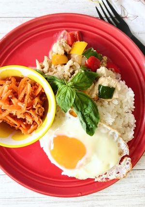 肉無し豆腐ガパオライス-レシピのメイン写真